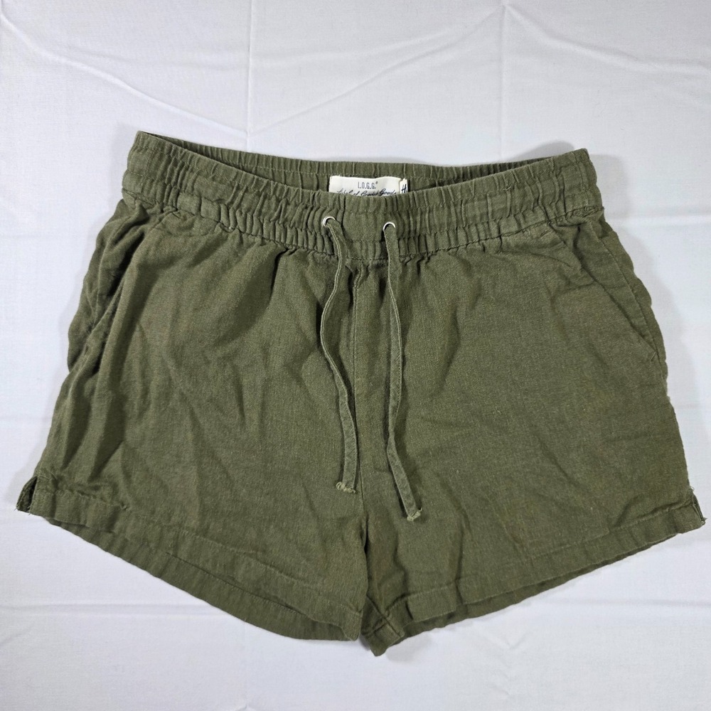 olive green H&M L.O.G.G. women shorts size 2